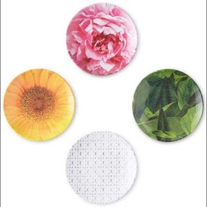 Kate Spade Floral tidbit plates